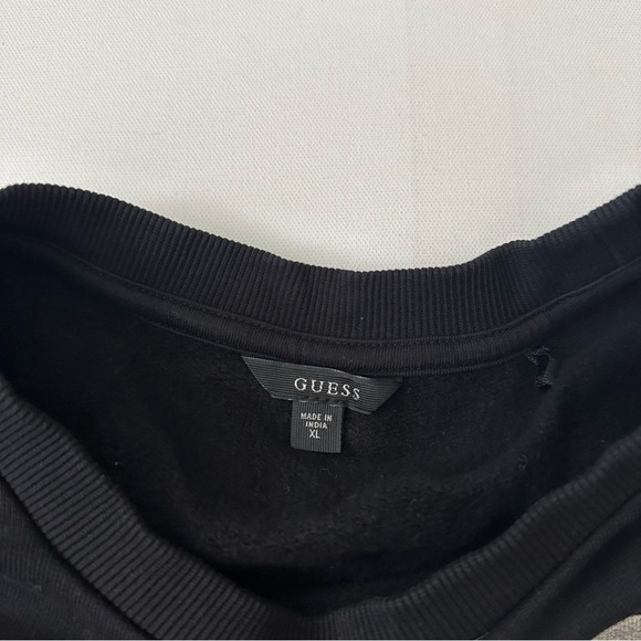 Guess Women’s Logo Cropped Sweatshirt Size XL - Picture 8 of 14